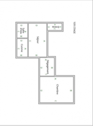  Appartement à louer 2 pièces 41 m²