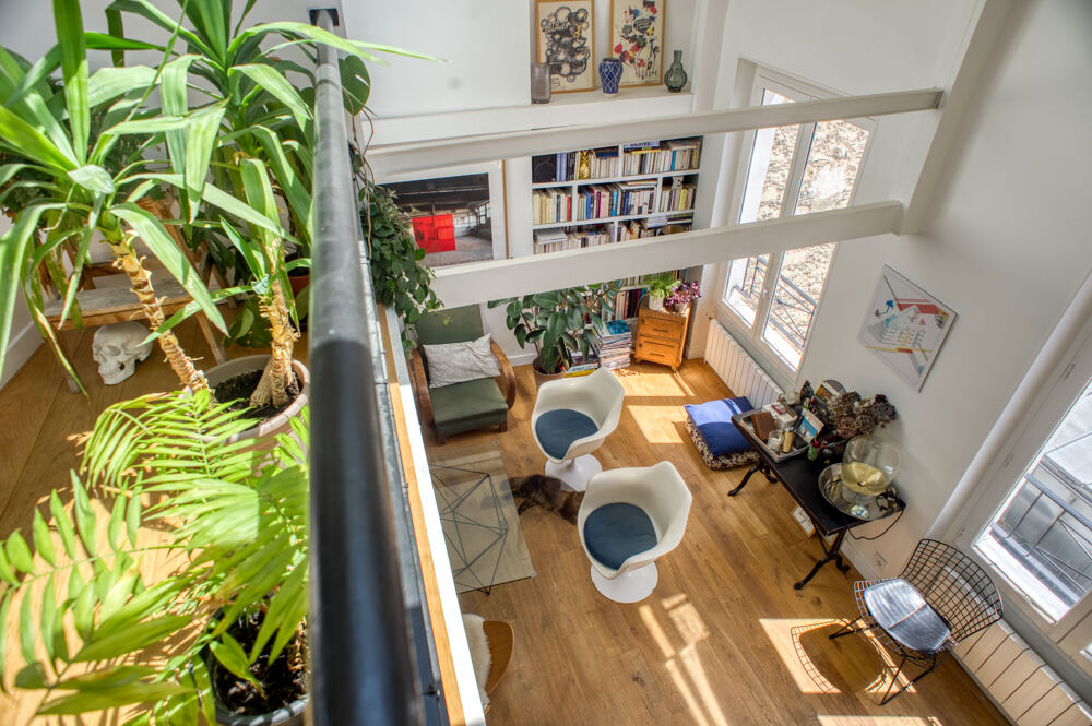 Vente Appartement Loft au coeur du Faubourg du Temple au calme et sans vis-à-vis Paris 11