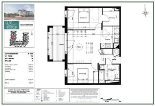  Appartement à vendre 3 pièces 61 m²