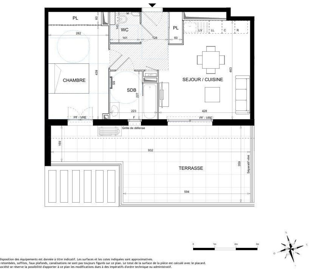 Vente Appartement 2 pièces