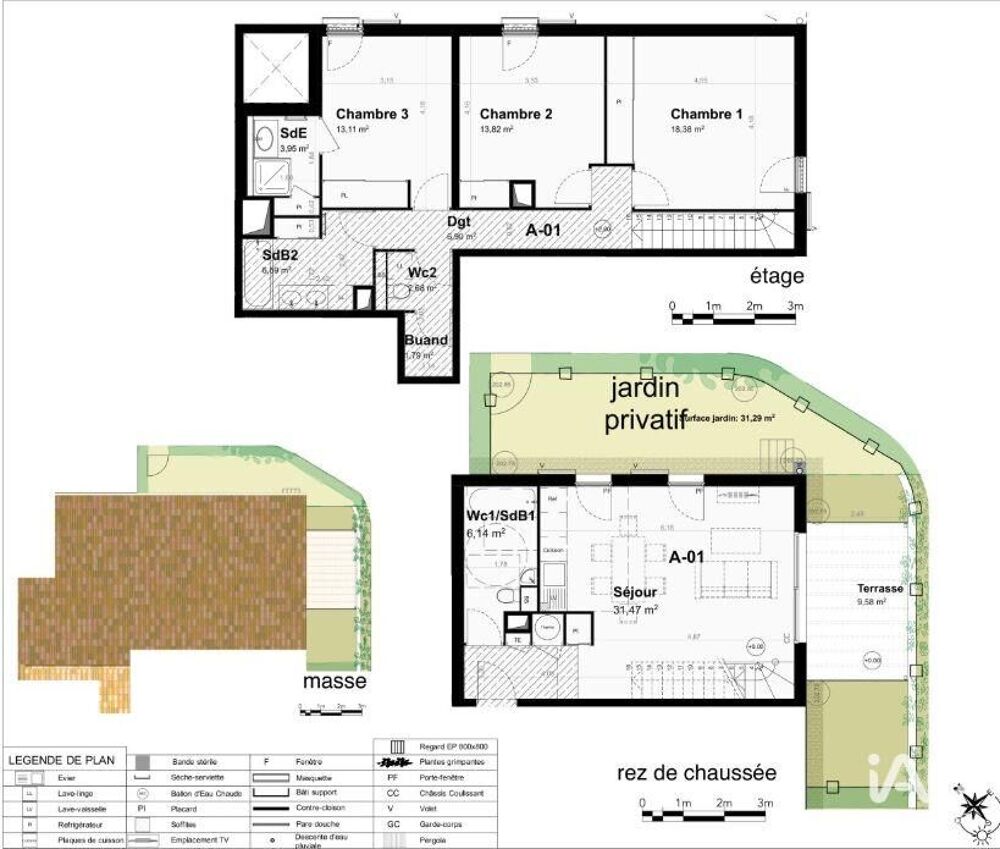 Vente Maison Vente Maison/villa 4 pièces Aix-en-provence