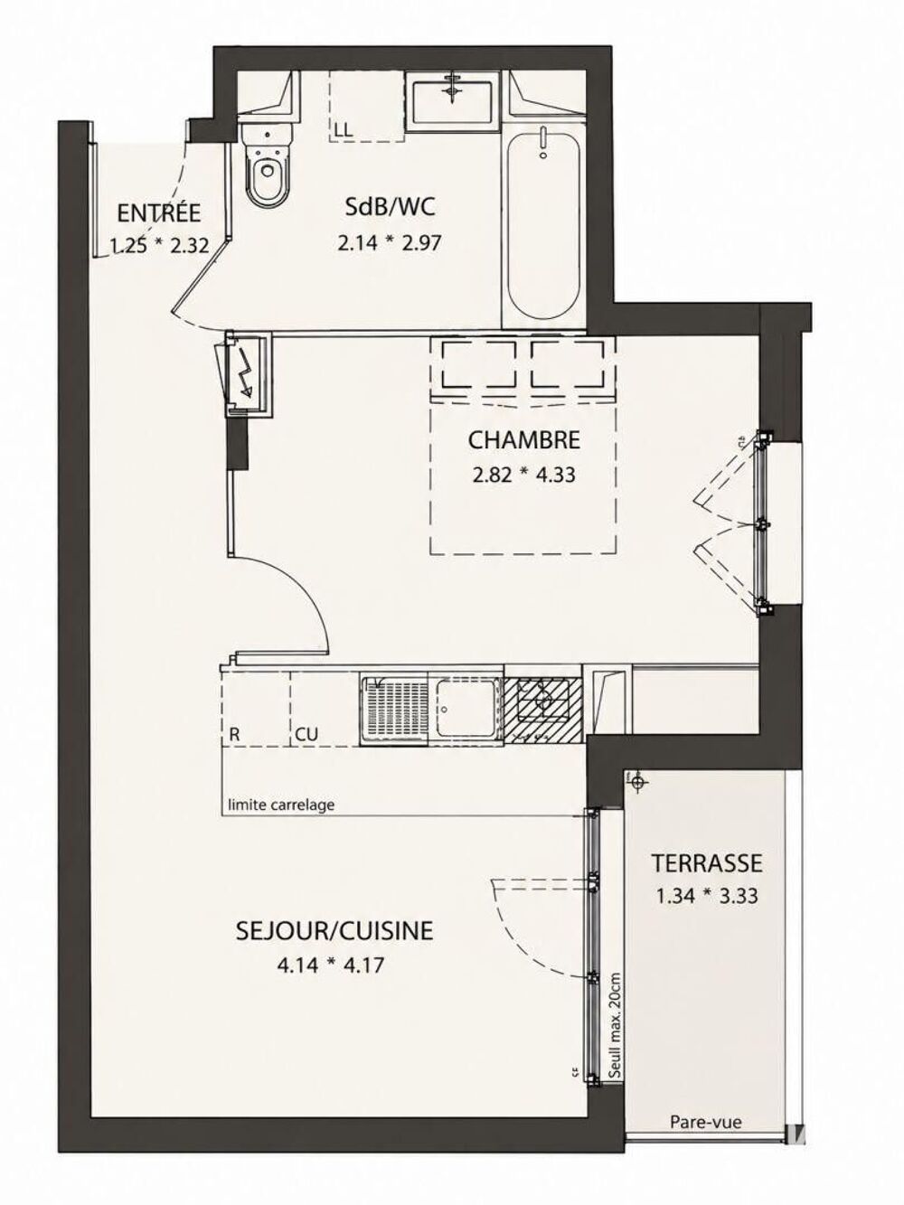 Vente Appartement Vente Appartement 2 pièces Saint-thibault-des-vignes