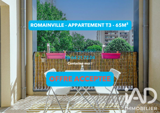  Appartement à vendre 3 pièces 64 m²