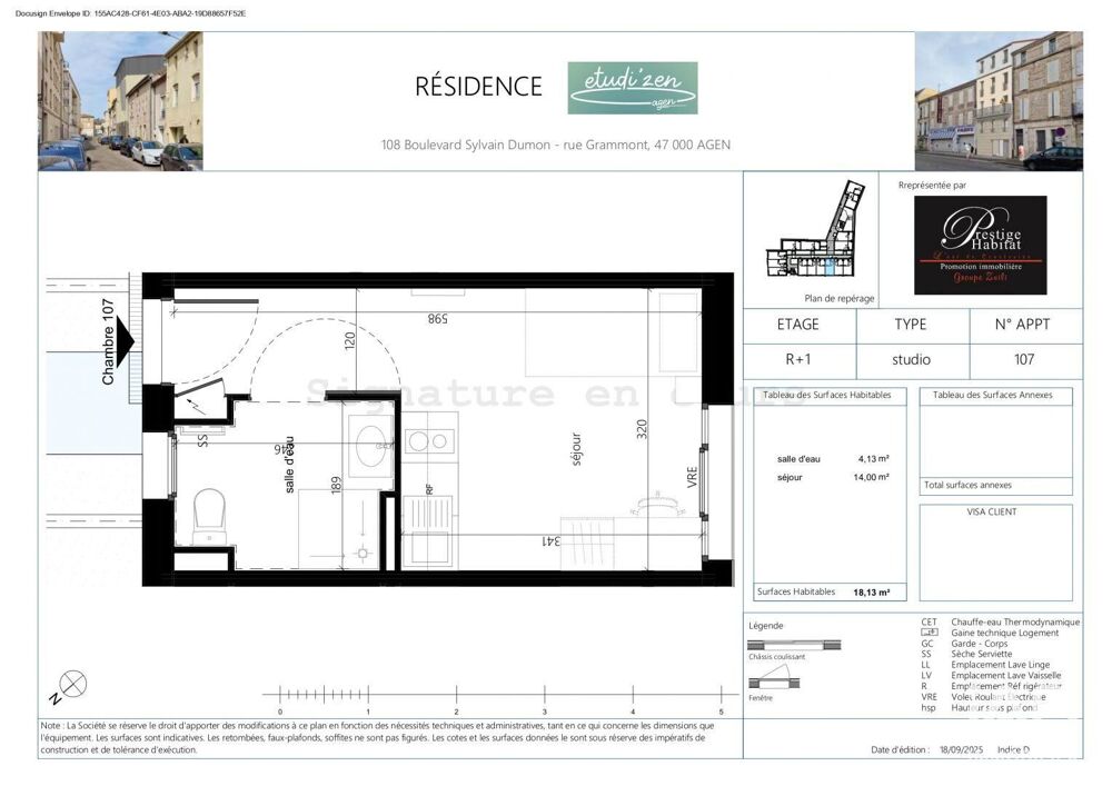 Vente Appartement 1 pièce