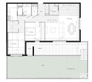  Appartement à vendre 3 pièces 92 m²