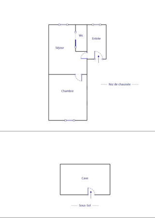  Appartement à vendre 2 pièces 27 m²