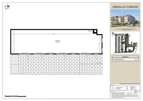   Vente Murs commerciaux 117 m&sup2; 