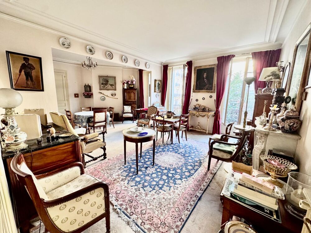 Vente Appartement 4 pièces - 80m2 - 3ème ascenseur - avenue Mozart - Paris 16 Paris 16