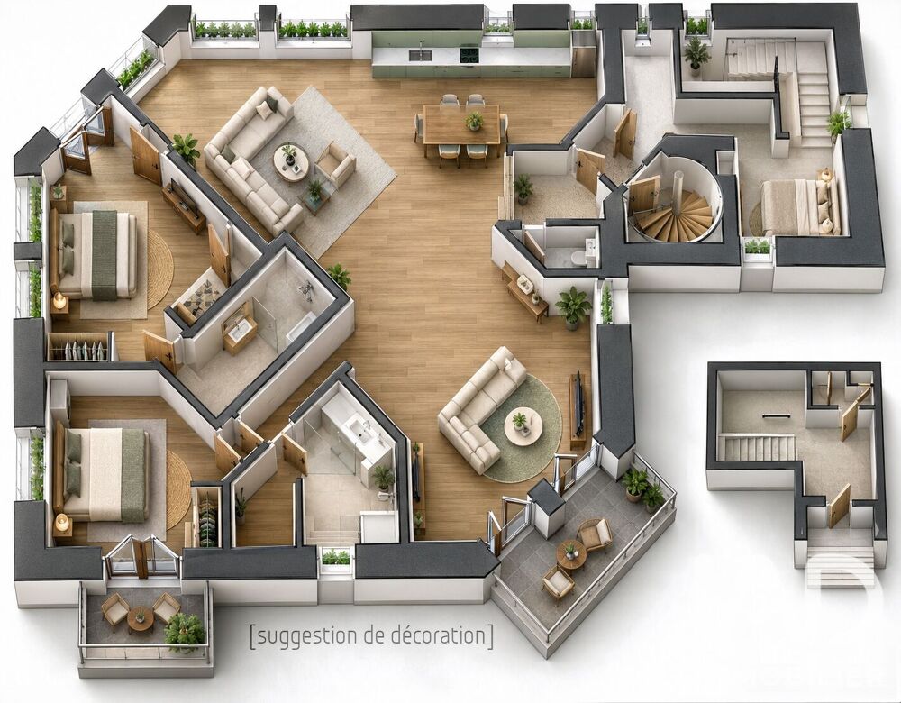 Vente Appartement 3 pièces