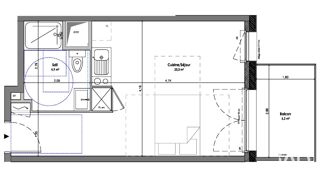  Appartement à vendre 1 pièce 28 m²