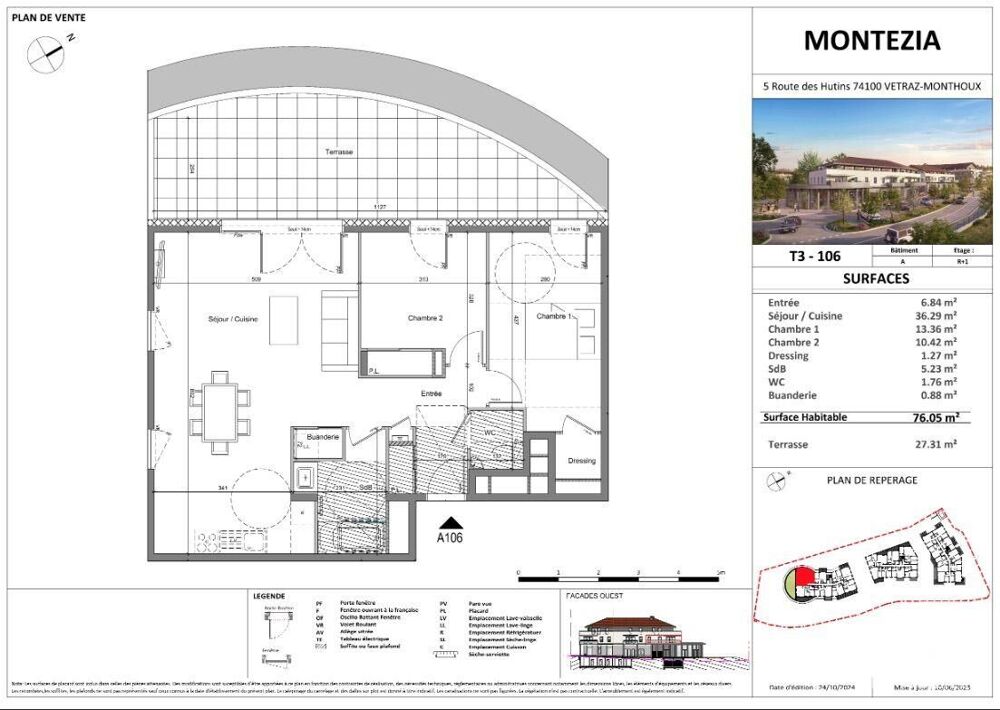 Vente Appartement Vente Appartement 3 pièces Vétraz-monthoux