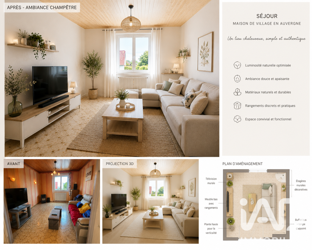 vente Maison - 2 pièce(s) - 46 m² Paulhaguet (43230)
