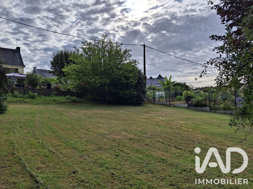 Vente Terrain Vente Terrain à bâtir 905 m&sup2; Quimperlé