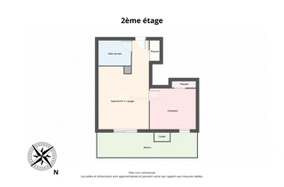  Appartement � vendre 2 pi�ces 41 m�