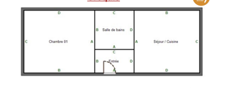  Appartement à vendre 2 pièces 30 m²