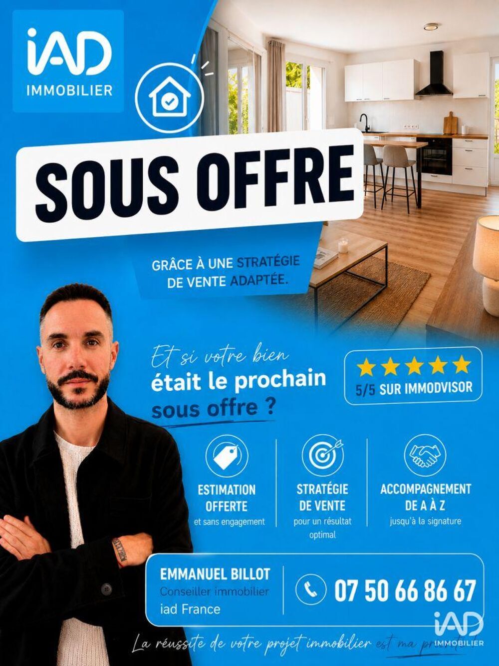 Vente Appartement 3 pièces