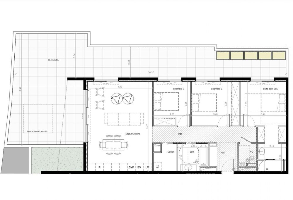 Vente Appartement 4 pièces