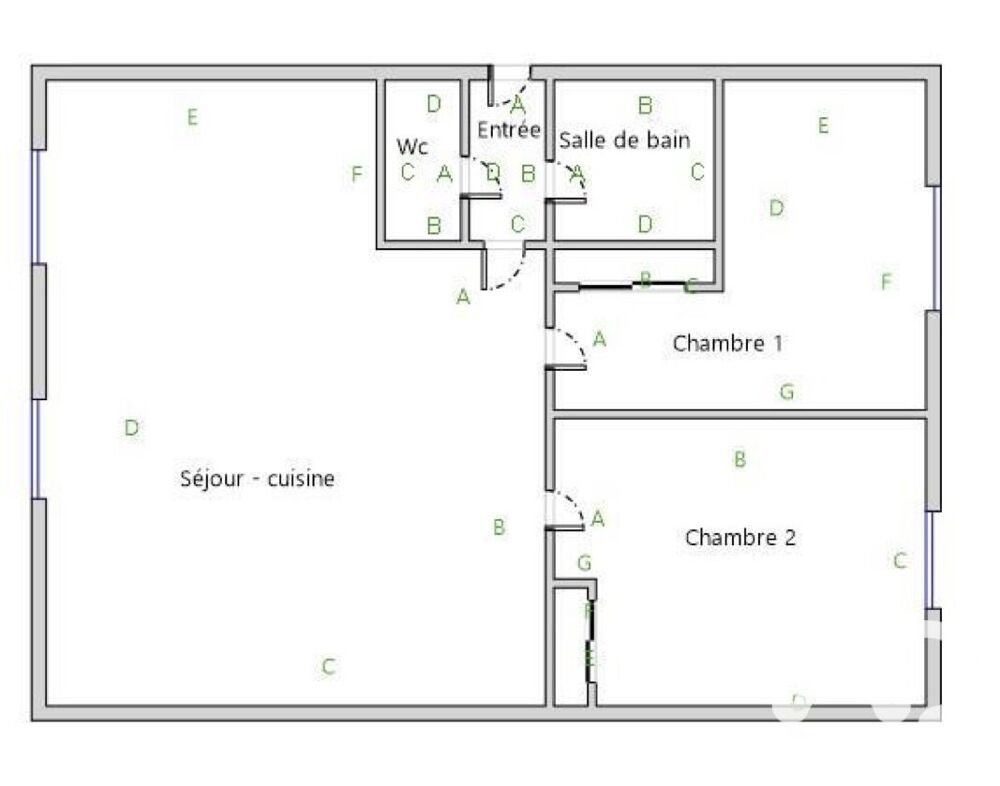 Vente Appartement 3 pièces