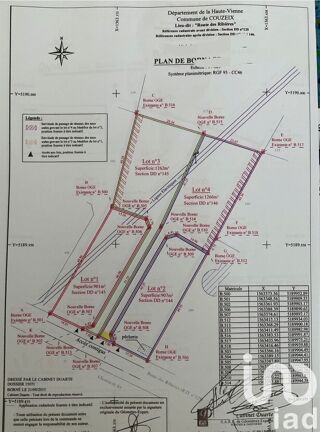  Terrain � vendre 1266 m�