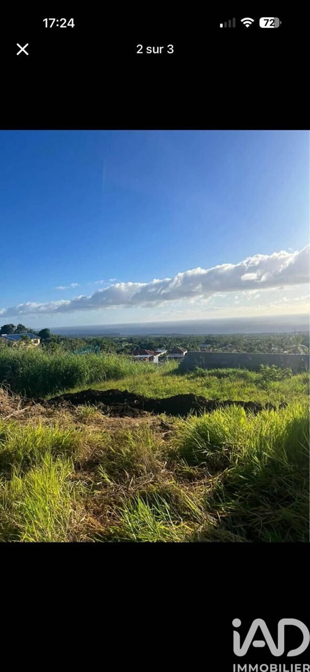 vente Terrain - 411 m² Saint-Benoît (97470)