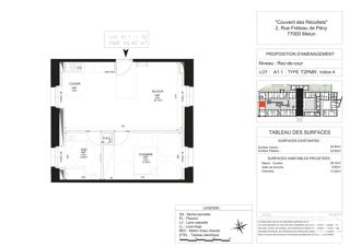  Appartement à vendre 2 pièces 51 m²