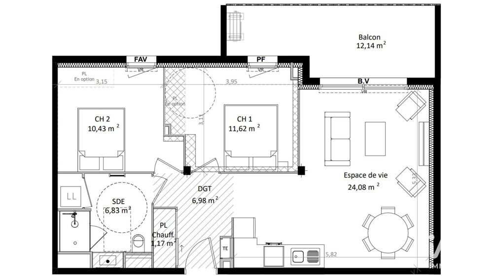 Vente Appartement Vente Appartement 3 pièces Alénya