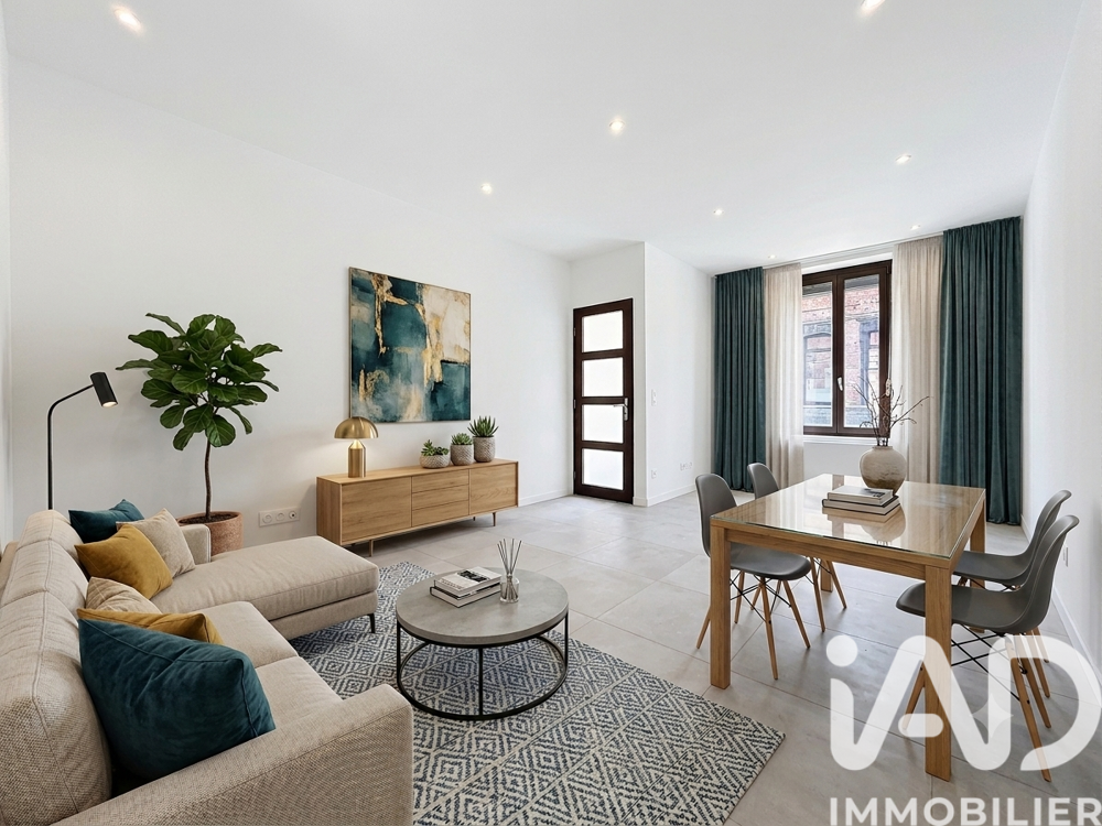 vente Maison - 4 pièce(s) - 82 m² Roubaix (59100)