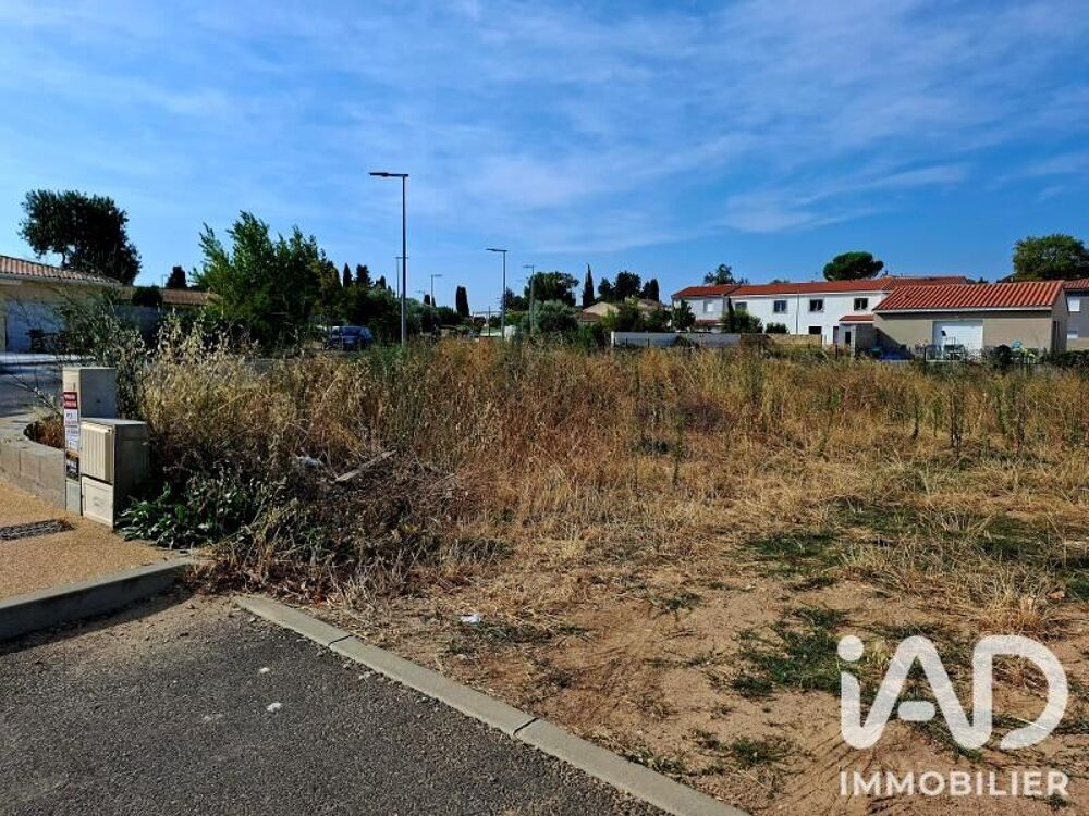 Vente Terrain Vente Terrain à bâtir 425 m&sup2; Montagnac