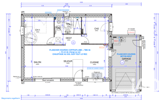  Maison 3 pièces 71 m² Plozévet