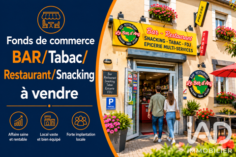 Vente Bar, Brasserie, Tabac 349 m&sup2; 149904 53170 Arquenay