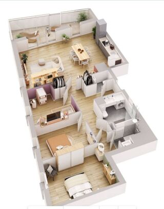  Appartement à vendre 4 pièces 85 m²