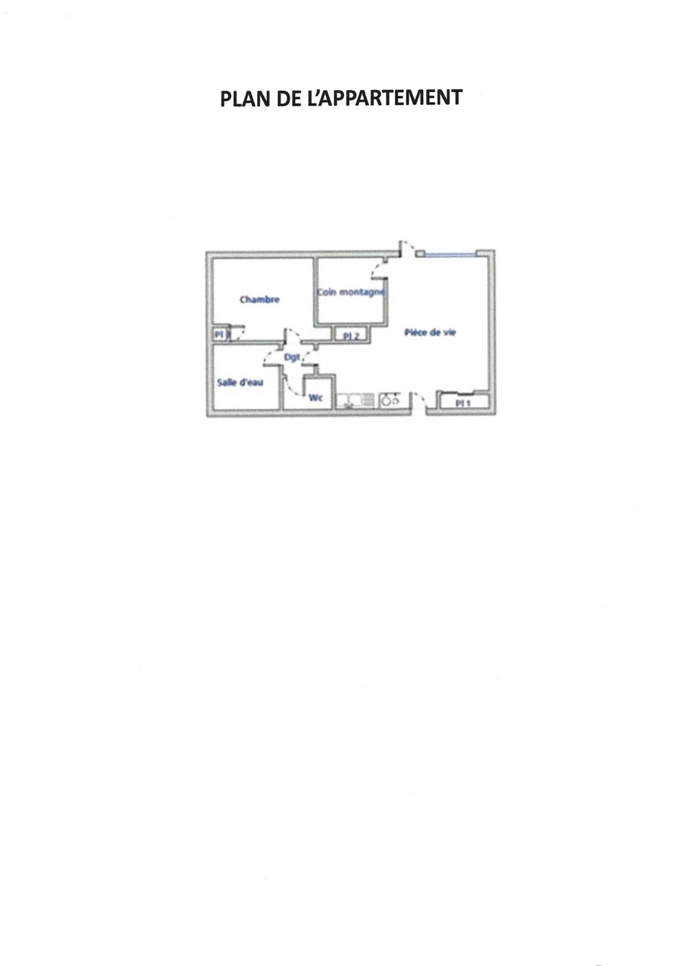 vente Appartement - 3 pièce(s) - 35 m² Aussois (73500)