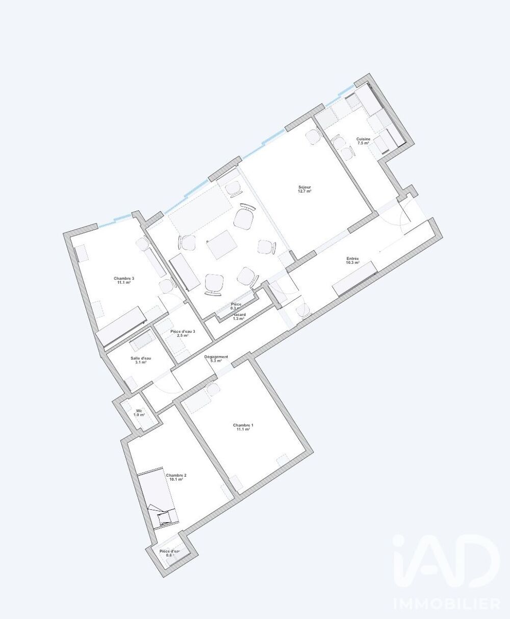 à vendre  Appartement Asnières-sur-Seine (92600)