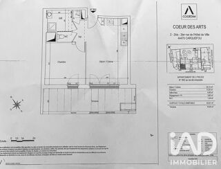  Appartement à vendre 2 pièces 44 m²