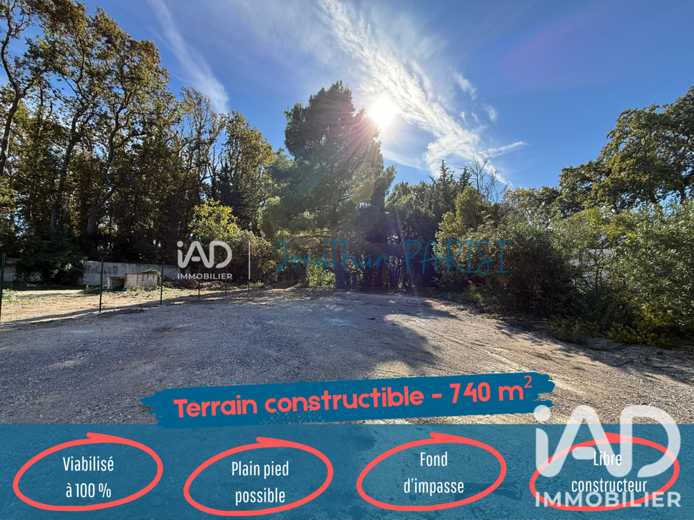Vente Terrain Vente Terrain à bâtir 740 m&sup2; Espira-de-l'agly