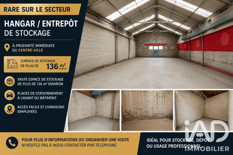 Vente Boutique/Local commercial 136 m&sup2; 63900 45600 Sully-sur-loire