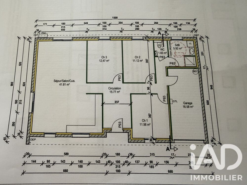 Vente Maison Vente Maison traditionnelle 4 pièces Wardrecques