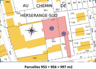  Terrain à vendre 997 m²