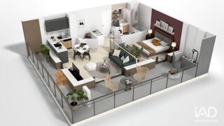  Appartement à vendre 2 pièces 49 m²