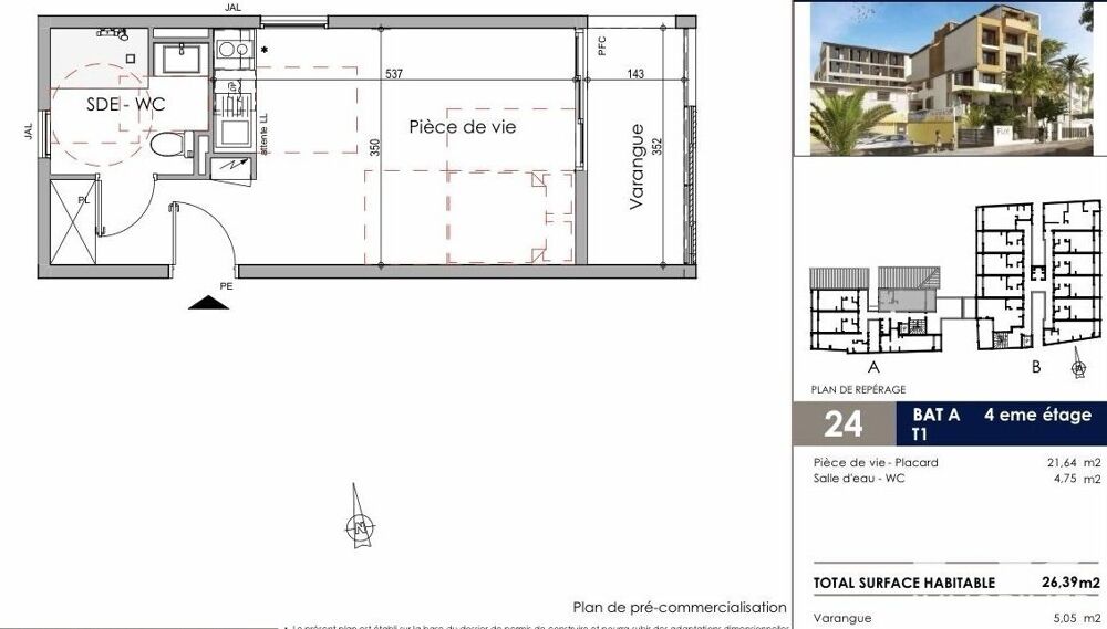 Vente Appartement Vente Appartement 1 pièce Saint-denis