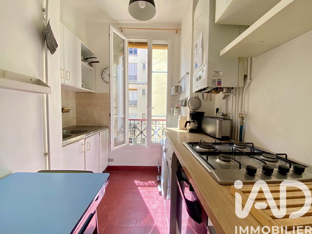 vente Appartement - 2 pièce(s) - 37 m² Paris 18