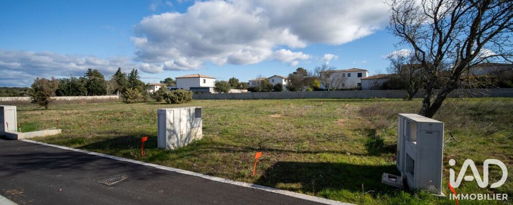 Vente Terrain Vente Terrain à bâtir 360 m&sup2; Poulx