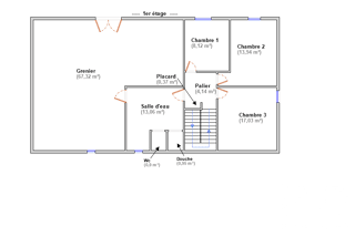  Maison à vendre 4 pièces 103 m²