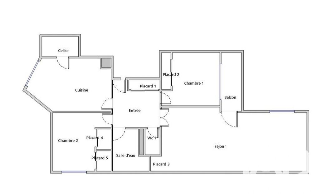 Vente Appartement 3 pièces