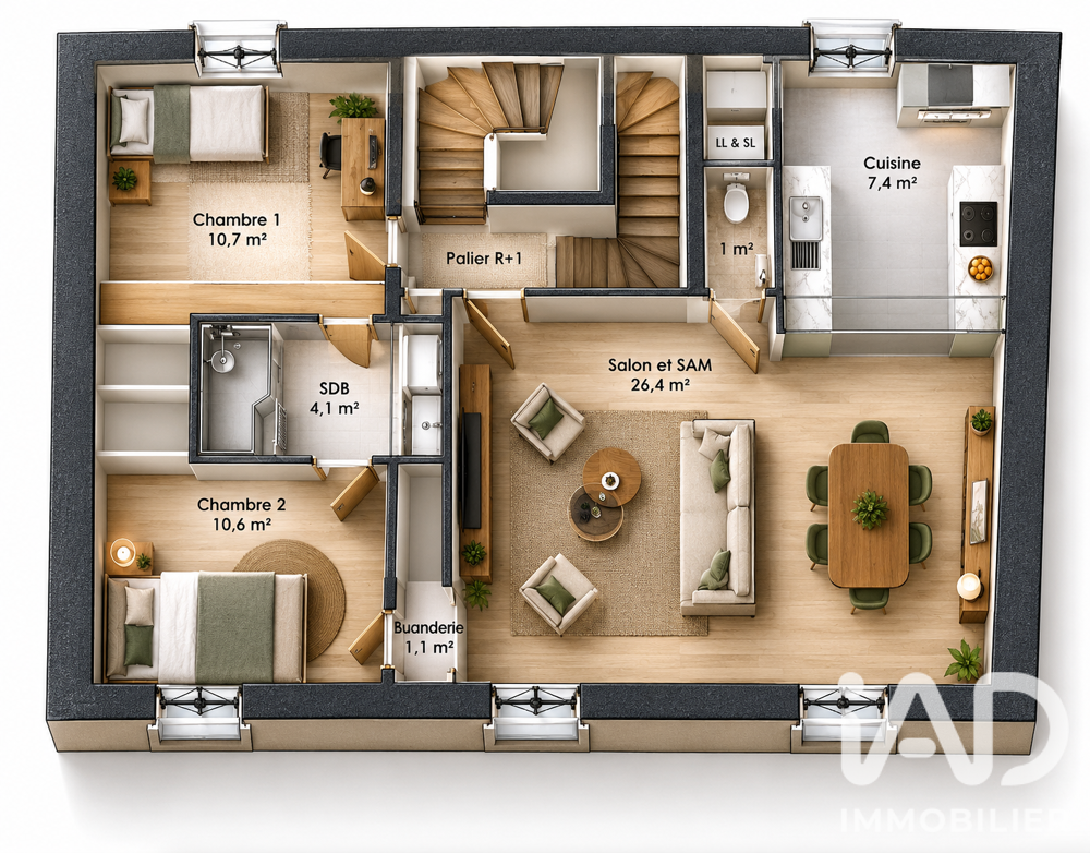 à vendre  Appartement Clamart (92140)
