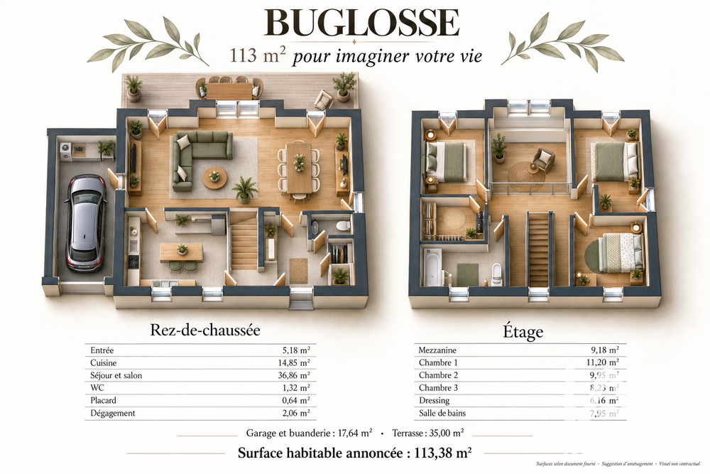 Vente Terrain Vente Terrain à bâtir 439 m&sup2; Volstroff