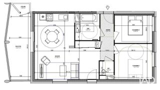  Appartement à vendre 3 pièces 66 m²