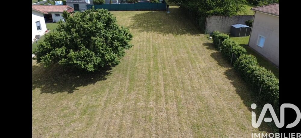 Vente Terrain Vente Terrain à bâtir 1 590 m&sup2; Saint-junien