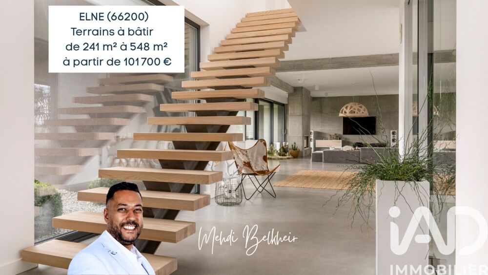 Vente Terrain Vente Terrain à bâtir 315 m&sup2; Elne
