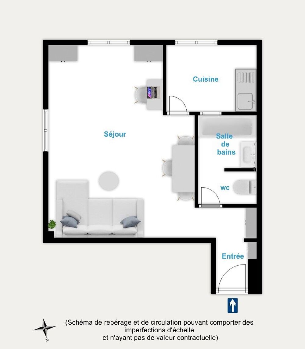 Vente Appartement STUDIO PLACE DU MARCHÉ NOTRE-DAME Versailles